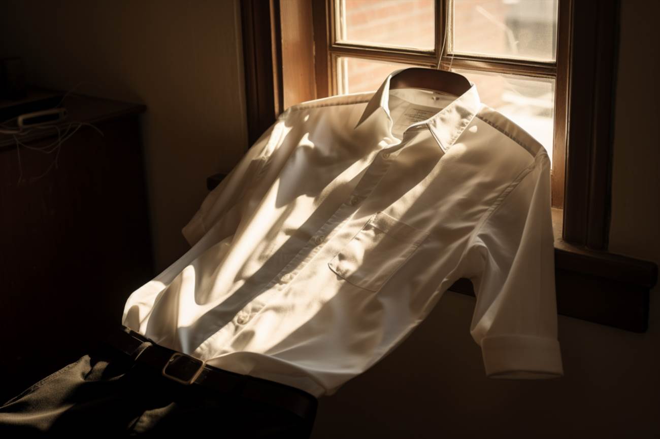 Biała koszula i czarne spodnie - klasyka w modzie męskiej